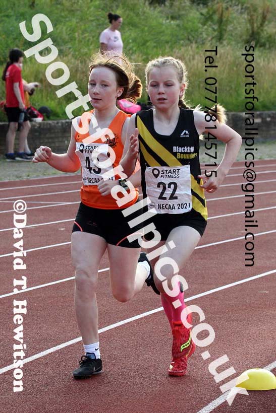 1500 metres, 2021 North East Grand Prix 5, Monkton, Wednesday, July 21st. Photo: David T. Hewitson/Sports for All Pics